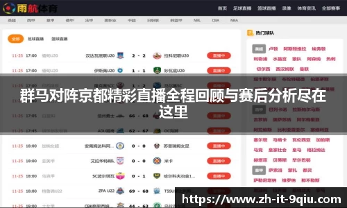 群马对阵京都精彩直播全程回顾与赛后分析尽在这里